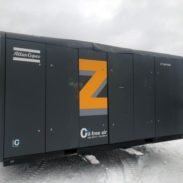 Компрессор Atlas Copco ZT 160VSD инв.8567