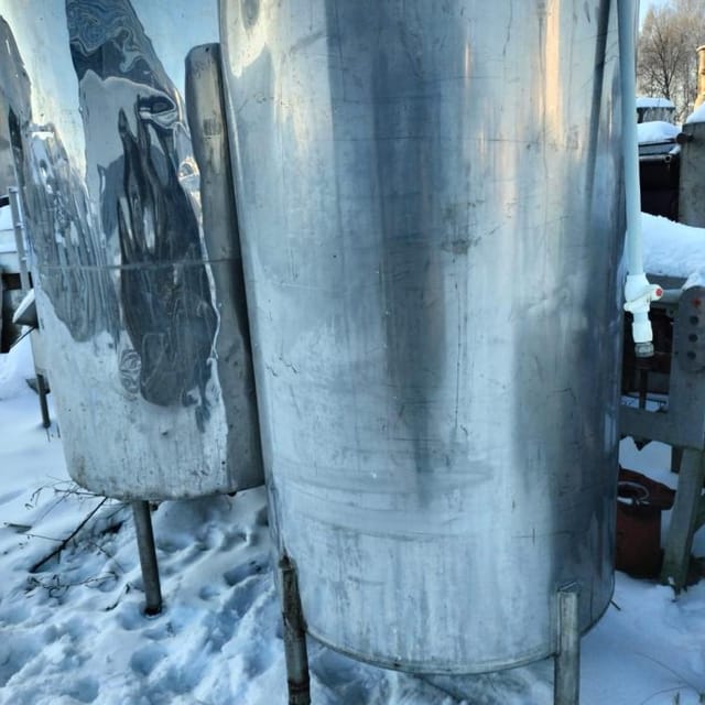 Танк для хранения пива ФОРФАС 1200л инв.8542