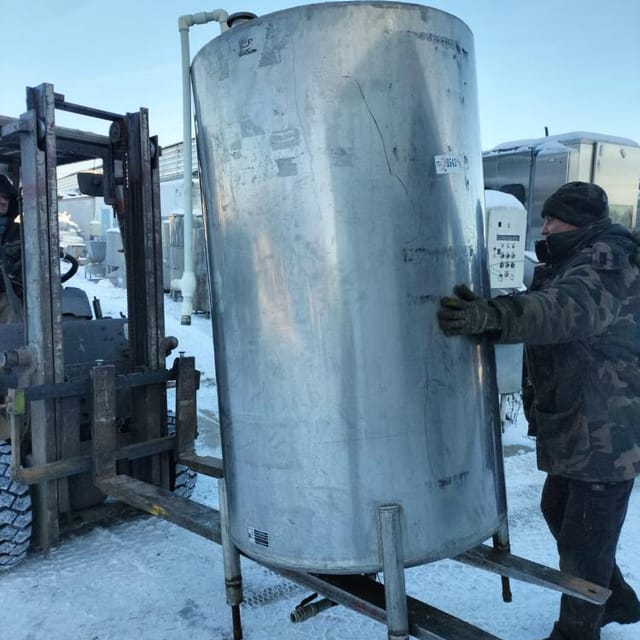 Танк для хранения пива ФОРФАС 1200л инв.8542