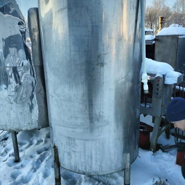 Танк для хранения пива ФОРФАС 1200л инв.8542