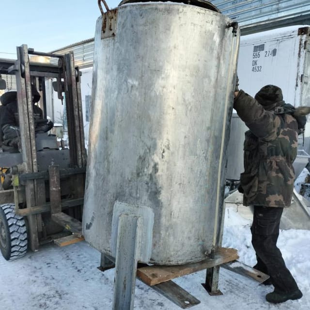 Танк для хранения пива ФОРФАС 1200л инв.8542