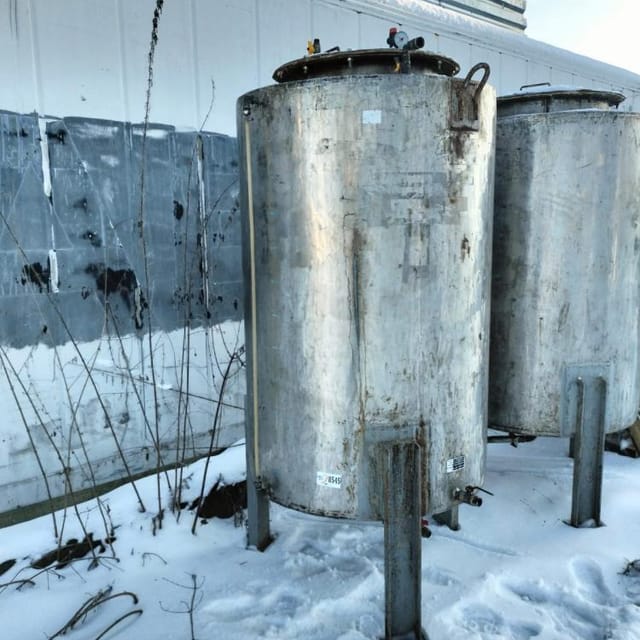 Танк для хранения пива ФОРФАС 1200л инв.8542