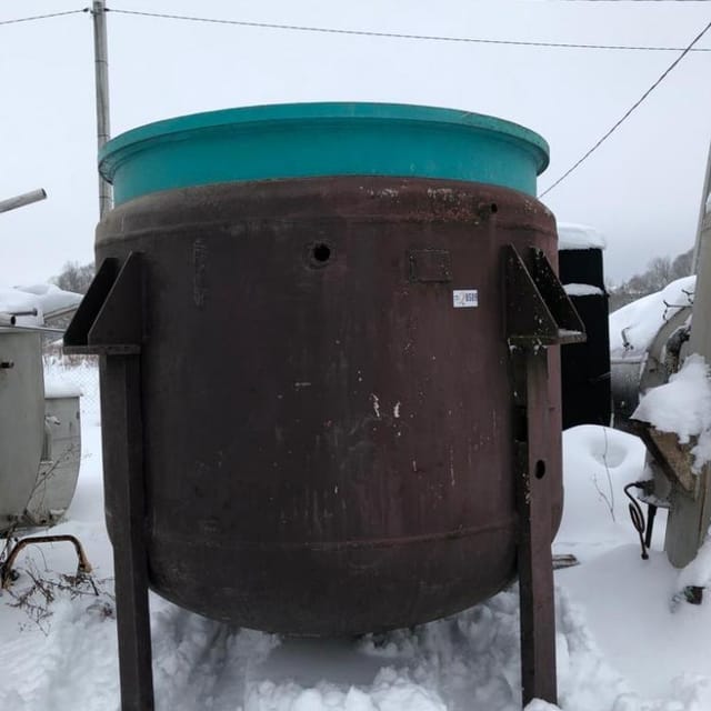 Емкость эмаль 3 куб.м. инв.8589