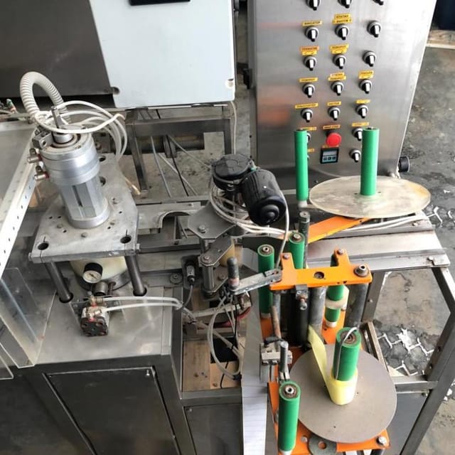 Триблок фасовочно-упаковочный  с вакууматором ИНТА ИН-67 инв.8437