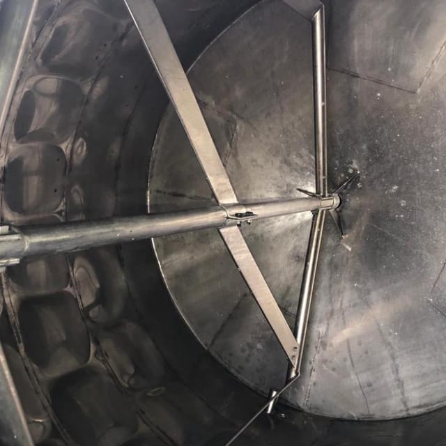 Танк Г6-ОПБ-1000 для пастеризации 1куб инв.8630