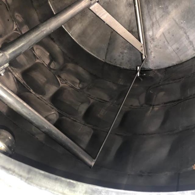 Танк Г6-ОПБ-1000 для пастеризации 1куб инв.8630