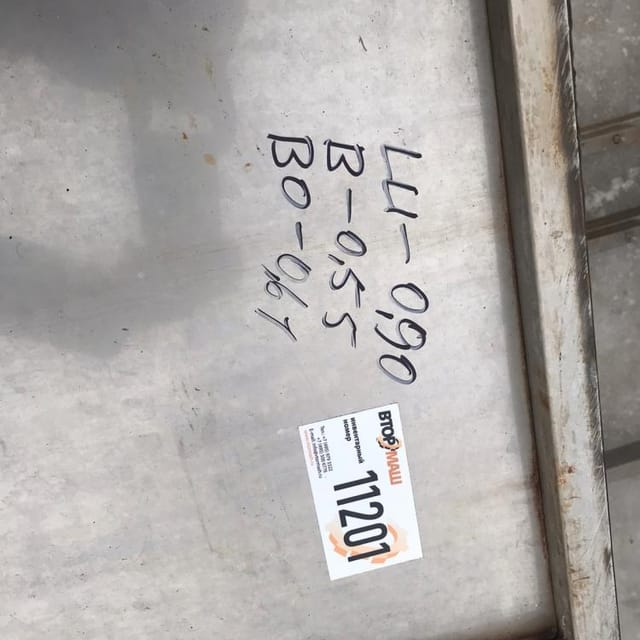 Ванна прямоугольная 1500л одностенка инв.11201