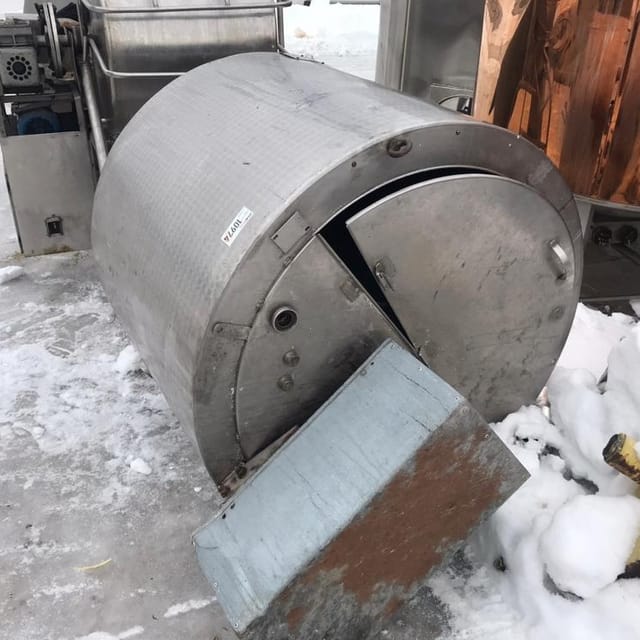 Емкость заквасочник ОЗУ-630л инв.10974