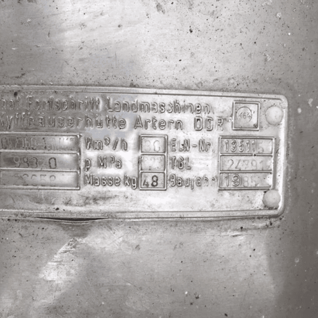 Сепаратор-сливкоотделитель Ж5-ОСЦП-1 инв.11203