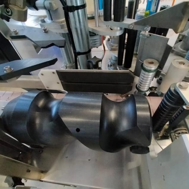 Этикетировщик +термоусадочный колпачок  MECA MARC инв.9194