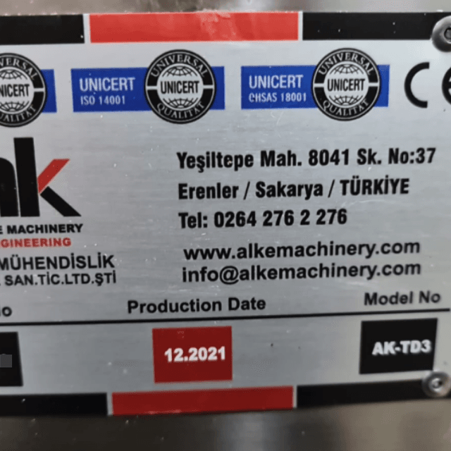 Мельница для производства ореховой пасты AK-TD3