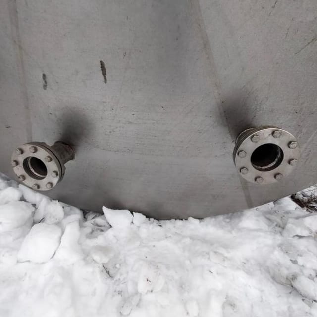 Емкость 80м3 одностенка вертикальная