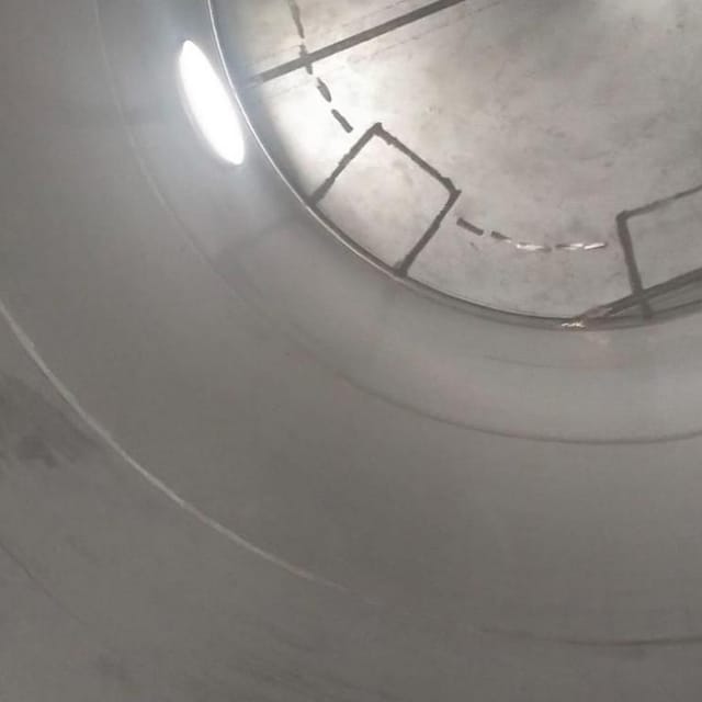 Емкость 50м3 одностенная, вертикальная