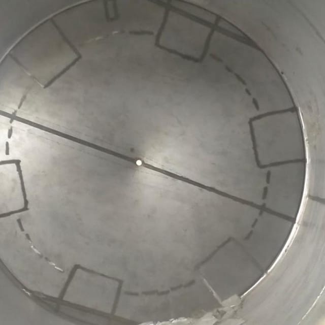 Емкость 50м3 одностенная, вертикальная