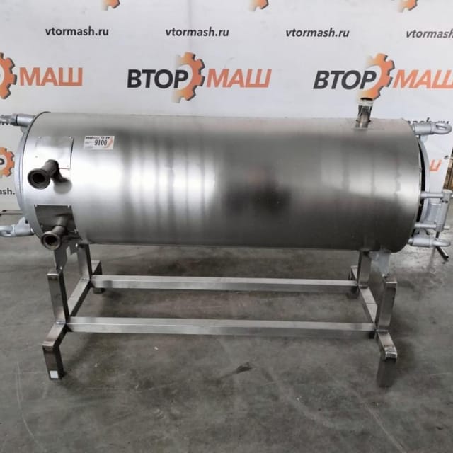 Пастеризатор Т1-ОУК-5 односекционный, нерж рама инв.9100