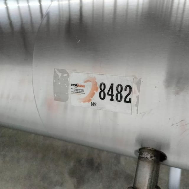 Теплообменник трубчатый Т1-ОУК-5 одна секция, черная рама инв.8482