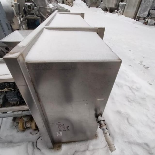 Ванна нержавейка прямоугольная 1000л инв.6184