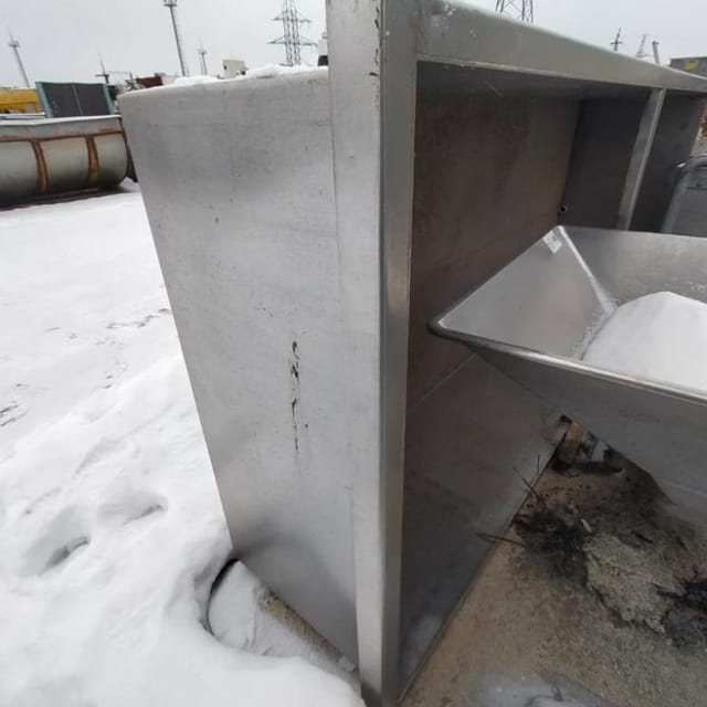 Ванна нержавейка прямоугольная 1000л инв.6184