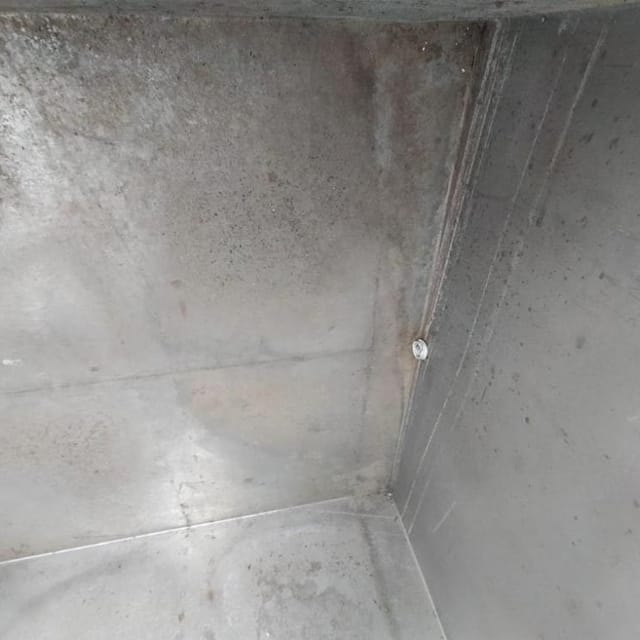 Ванна нержавейка прямоугольная 1000л инв.6184