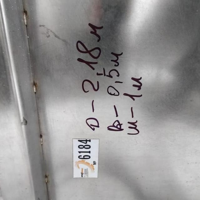 Ванна нержавейка прямоугольная 1000л инв.6184