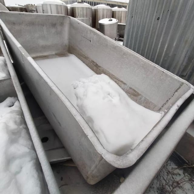 Ванна алюминий 550л инв.11215