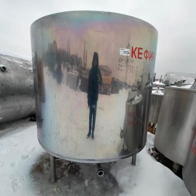 Ёмкость с рубашкой 1,8куб.м. инв.10934