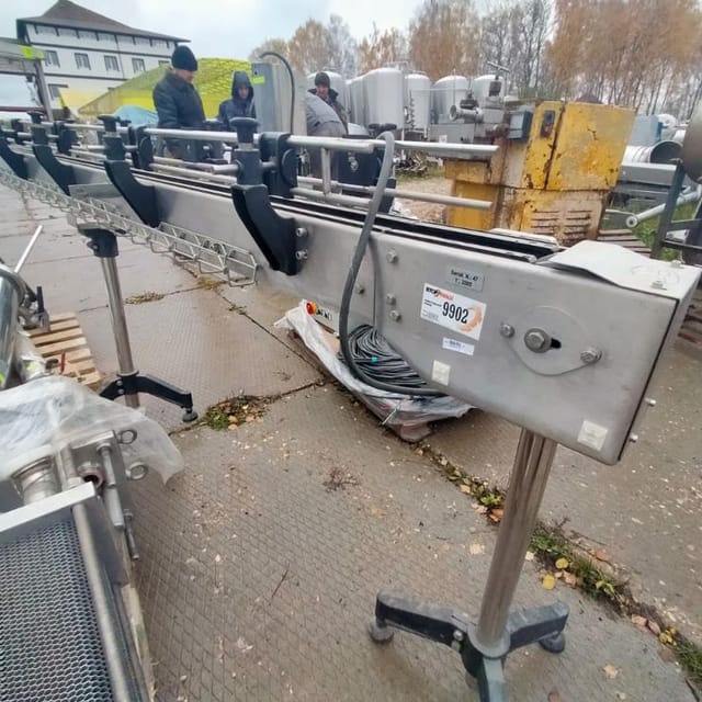 Линия розлива коньяка, полуавтомат, производительность до 700 бут/час - 0,5л инв.9915