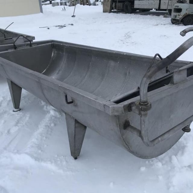 Ванна творожная 2,5м3 с сеткой инв.6284