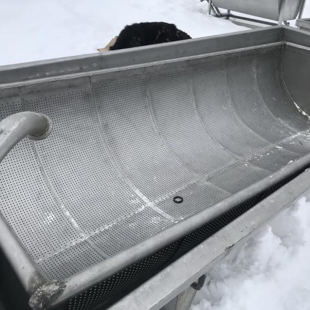 Ванна творожная 2,5м3 с сеткой инв.6284