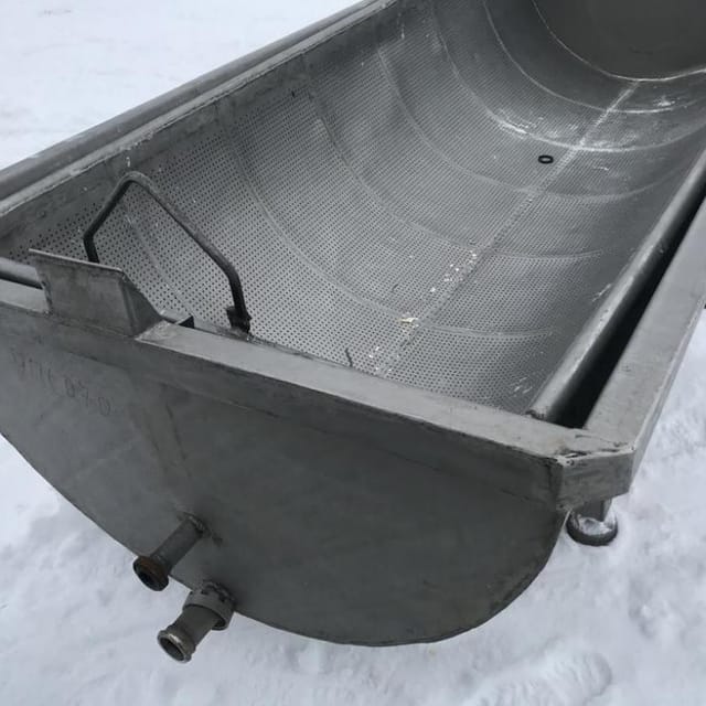 Ванна творожная 2,5м3 с сеткой инв.6284