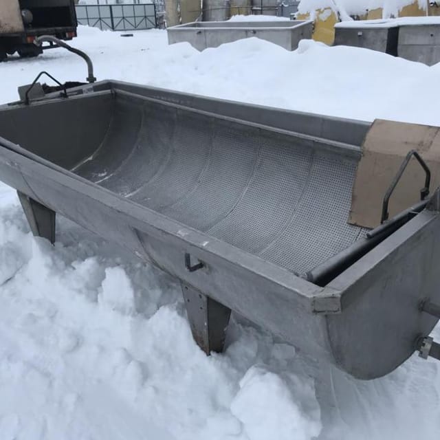 Ванна творожная 2,5м3 с сеткой инв.6284