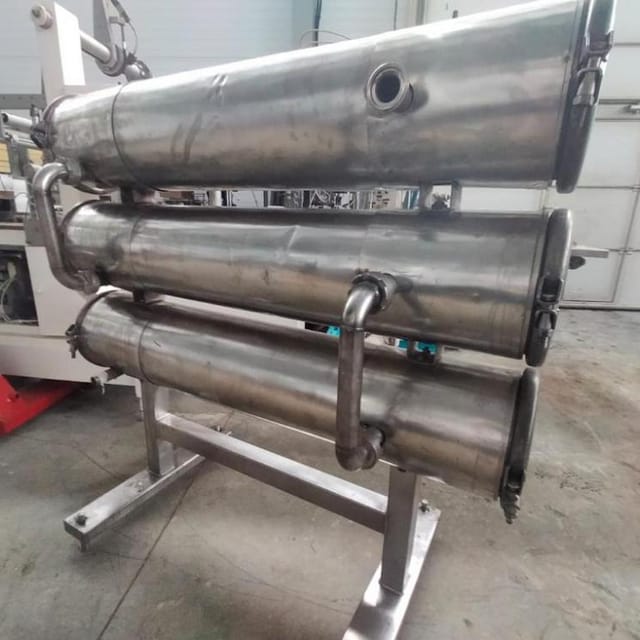 Пастеризатор трубчатый П8-ОЛФ-3 3секции по 2,5т инв.7279