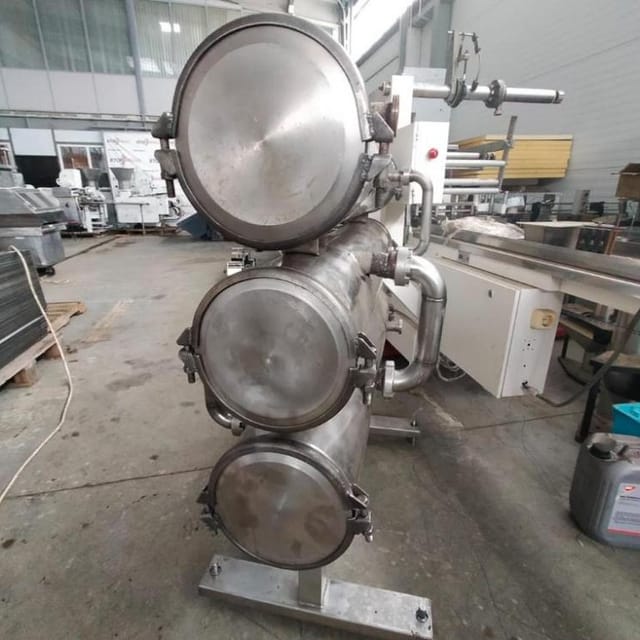Пастеризатор трубчатый П8-ОЛФ-3 3секции по 2,5т инв.7279