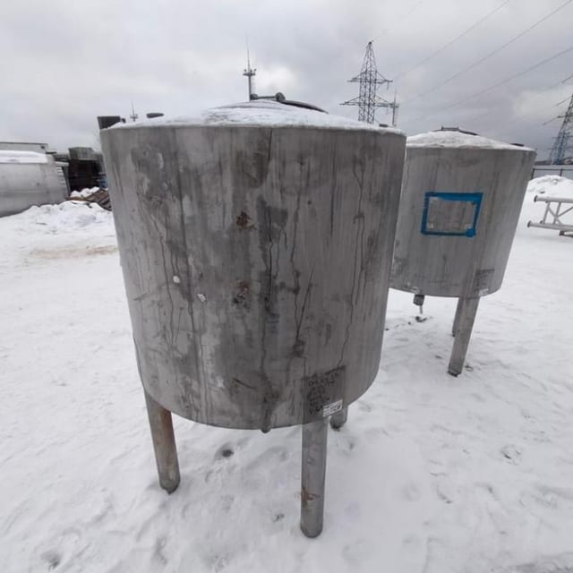 Емкость одностенка 1000л инв.11217