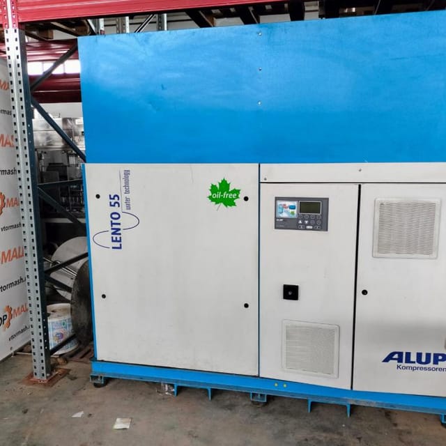 Безмасляный винтовой компрессор ALUP LENTO-55 инв.9132