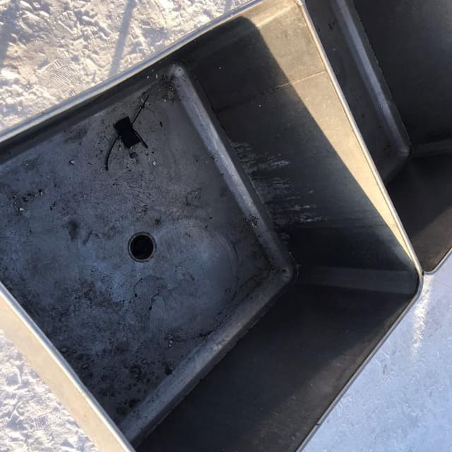 Ванна двух-секционная 280л инв.11259