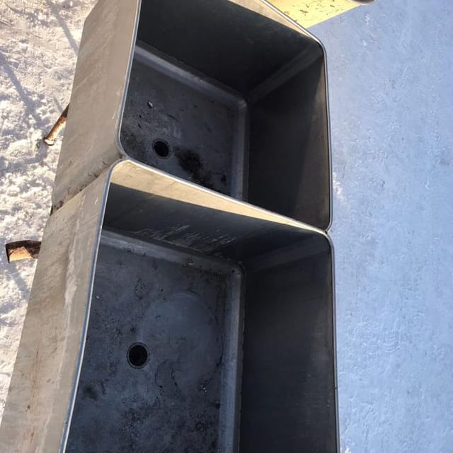 Ванна двух-секционная 280л инв.11259