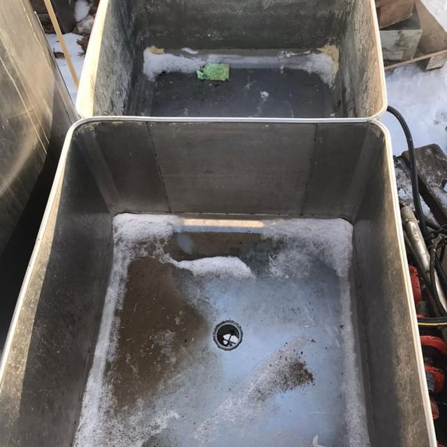 Ванна двух-секционная 280л инв.11266