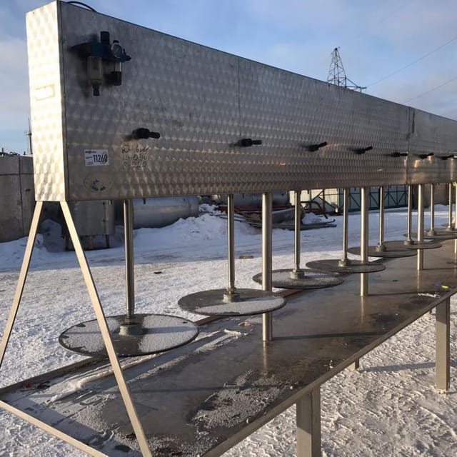 Пресс сырный на 10 головок инв.11260