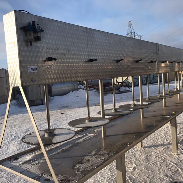 Пресс сырный на 10 головок инв.11260