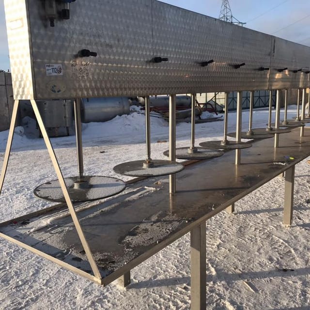 Пресс сырный на 10 головок инв.11260