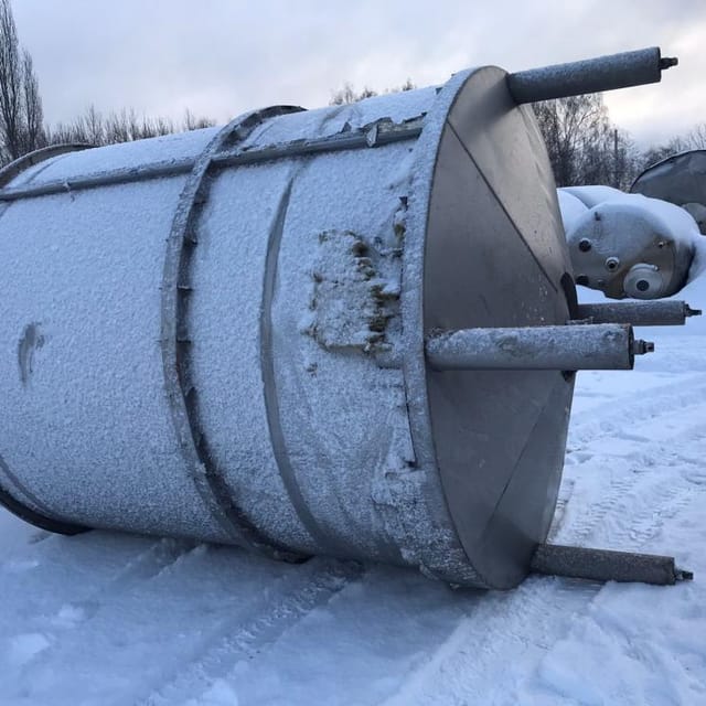 Емкость 10 кубов одностенка инв.11227