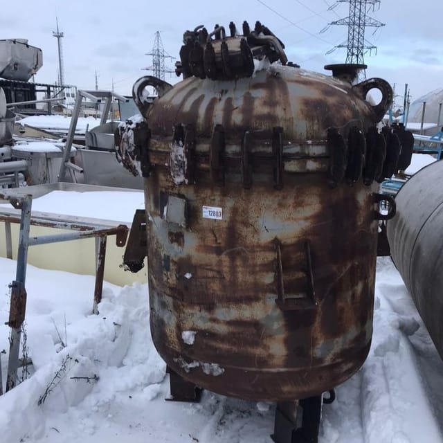 Сборник эмалированный СЭРН-1,6-2 1,6 куб.м  инв.12803