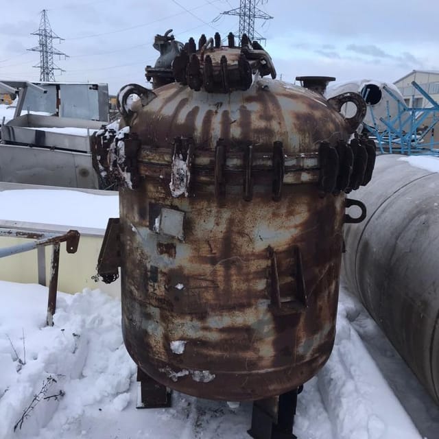 Сборник эмалированный СЭРН-1,6-2 1,6 куб.м  инв.12803