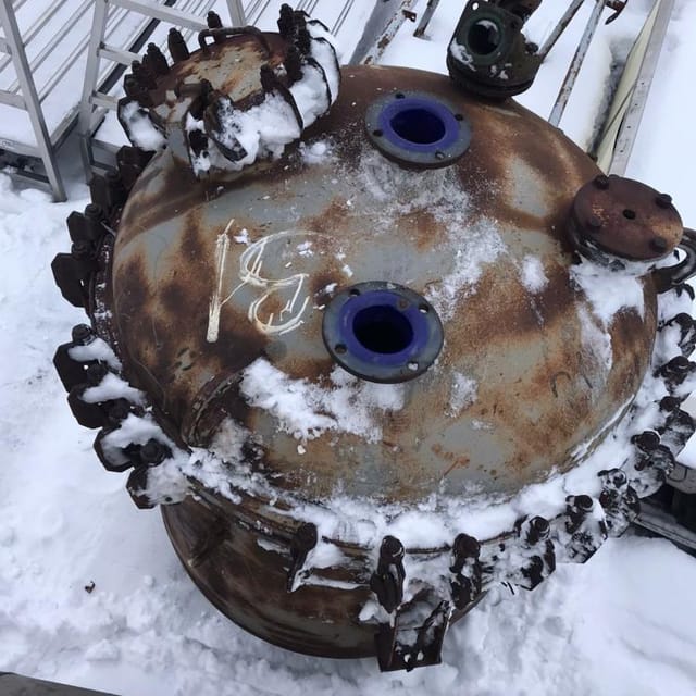 Сборник эмалированный СЭРН-1,6-2 1,6 куб.м  инв.12803