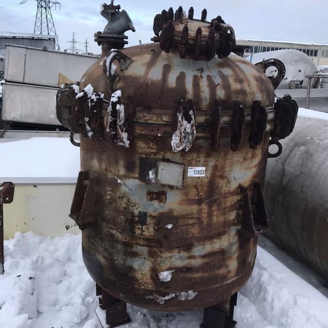 Сборник эмалированный СЭРН-1,6-2 1,6 куб.м  инв.12803