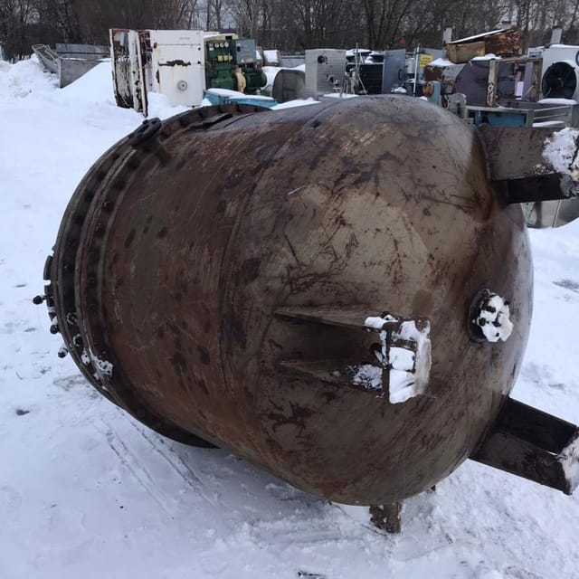 Реактор эмалированный 2м3 инв.12802