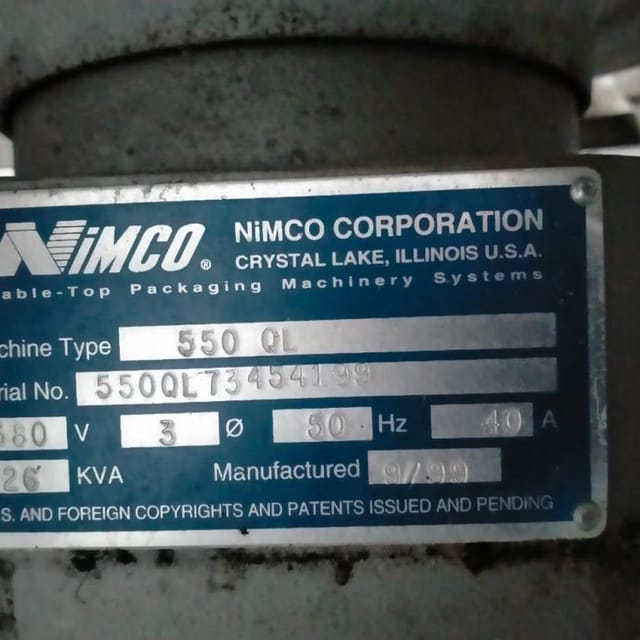 Моноблок розлива в ПЮР-ПАК NIMСO 550QL инв.12860