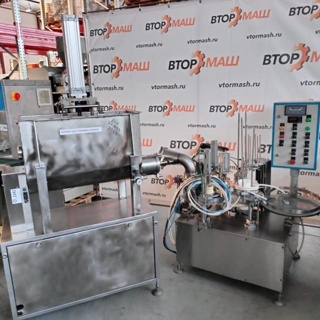 Фасовщик творога в стаканчик с крышкой АЛУР-1500 е.2243