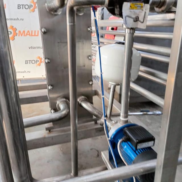 Пастеризатор D35Hx40/1p-SC-S до 4т/час инв.9909